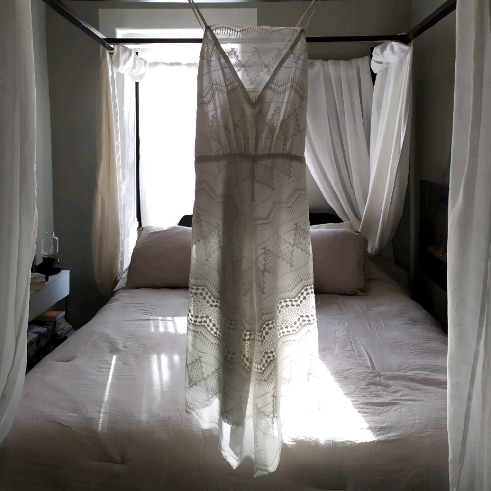 Beautiful white sundress